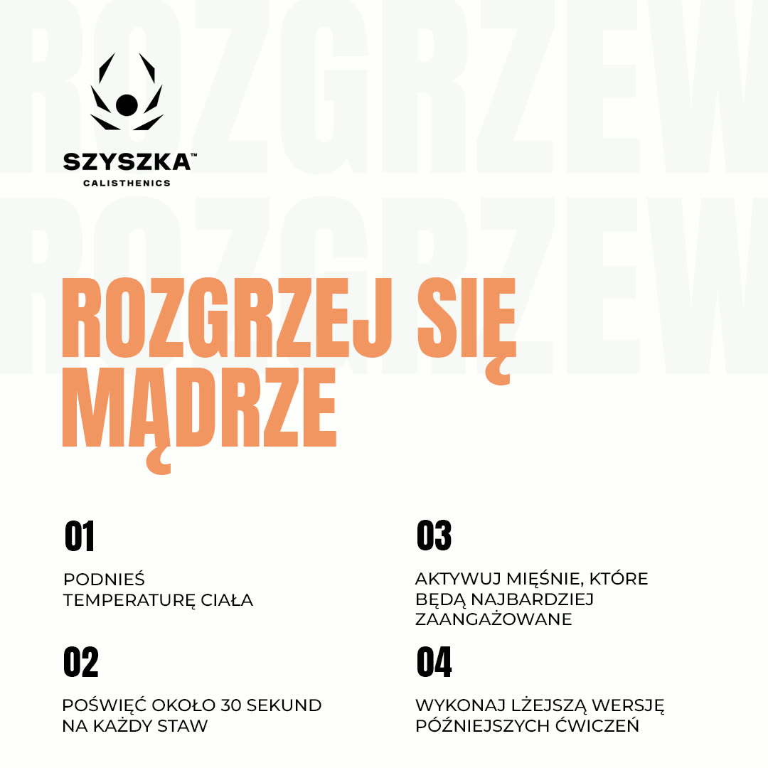 Rozgrzej się mądrze — 4 kroki