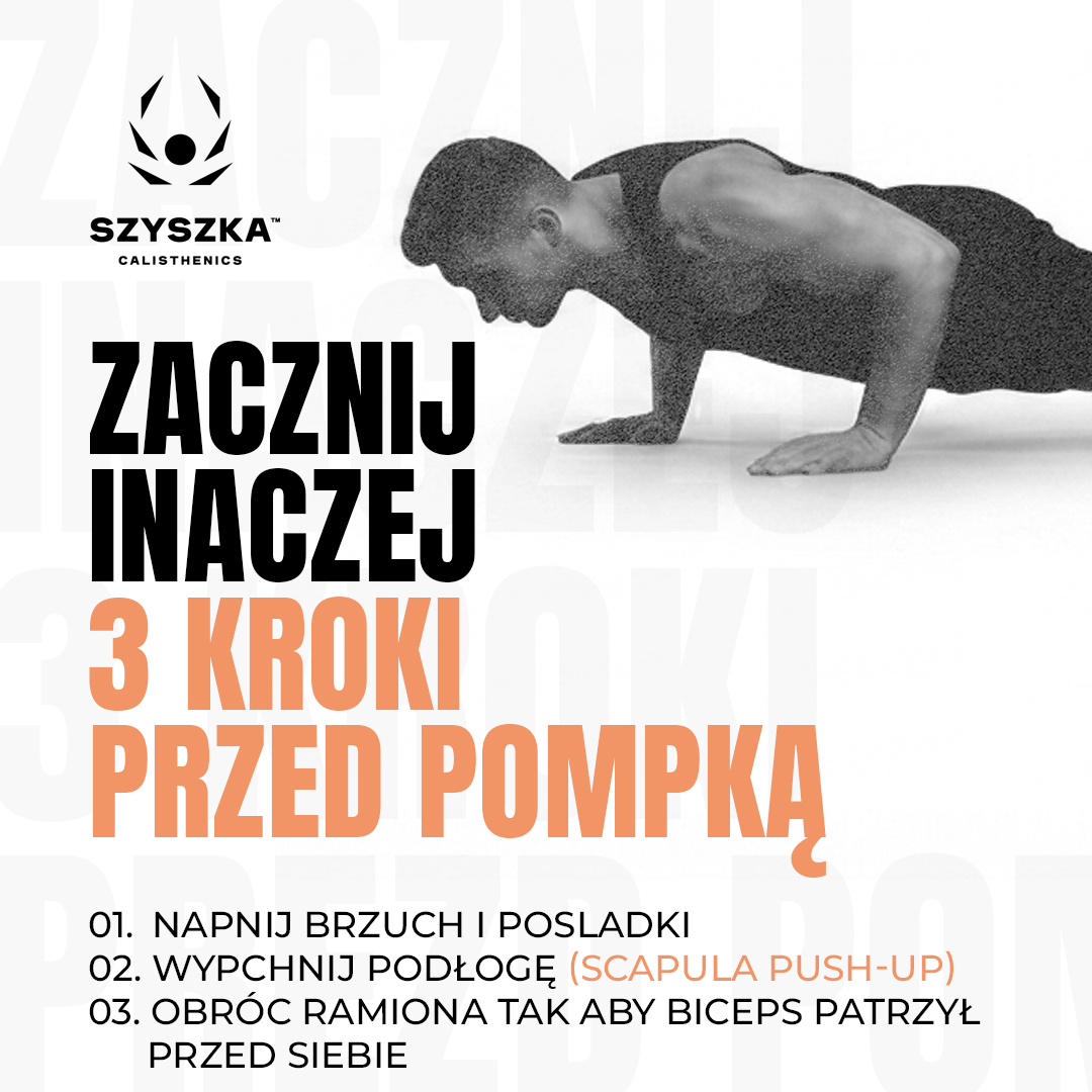 Zacznij inaczej — 3 kroki przed pompką