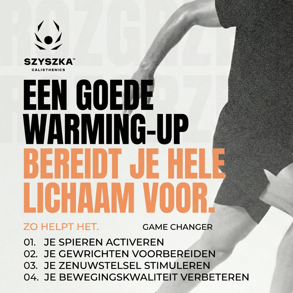 Een goede warming-up bereidt je hele lichaam voor