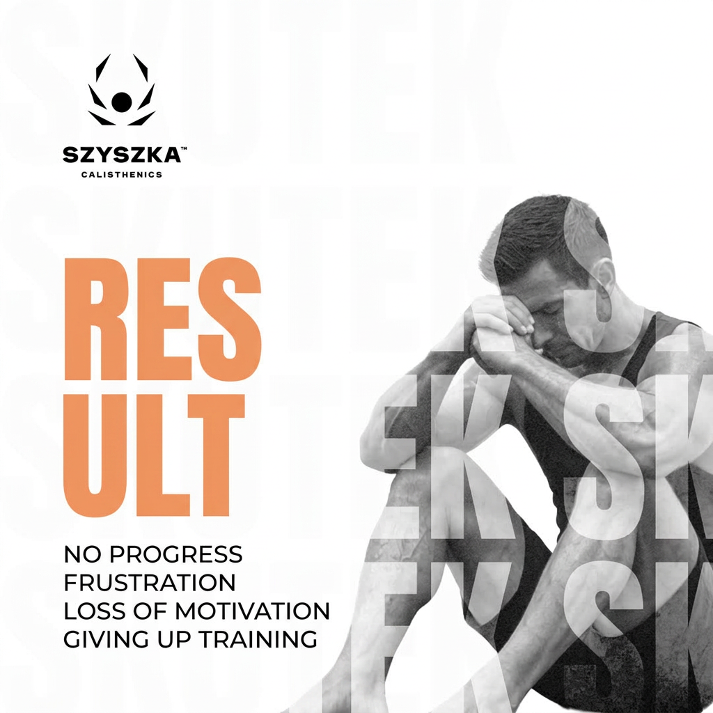 The result: no progress, frustration, loss of motivation